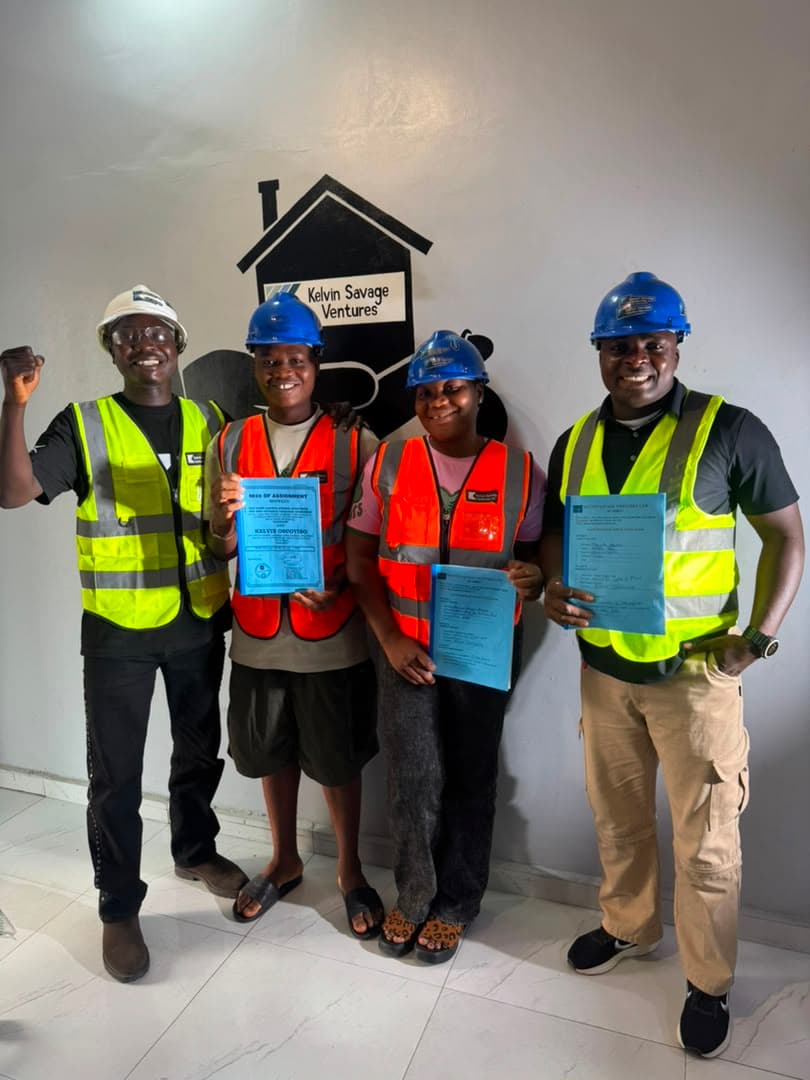 An Osuoyibo client collecting their verified land documents